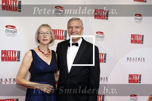 Utrecht 8 oktober 2023
Premiere Pretty Woman in het Beatrixtheater in Utrecht. Sybrand Buma met partner