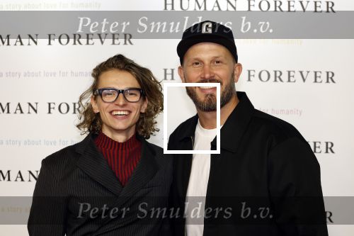 Amsterdam 9 oktober 2023
Premiere Human Forever door oa Teun Toebes in Tuschinski. Teun Toebes en Jonathan de Jong