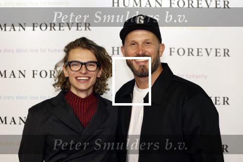 Amsterdam 9 oktober 2023
Premiere Human Forever door oa Teun Toebes in Tuschinski. Teun Toebes en Jonathan de Jong