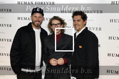 Amsterdam 9 oktober 2023
Premiere Human Forever door oa Teun Toebes in Tuschinski. Teun Toebes en Jonathan de Jong
