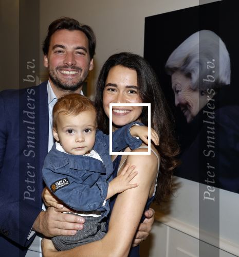 Amsterdam 29 oktober 2023
Opening expositie Davide Heijmans . Haar man Thierry Baudet en haar zoontje waren ook aanwezig .