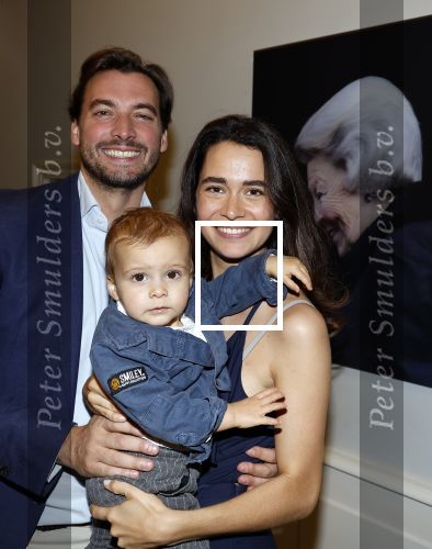 Amsterdam 29 oktober 2023
Opening expositie Davide Heijmans . Haar man Thierry Baudet en haar zoontje waren ook aanwezig .