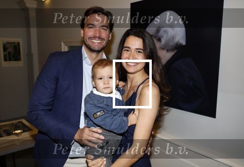 Amsterdam 29 oktober 2023
Opening expositie Davide Heijmans . Haar man Thierry Baudet en haar zoontje waren ook aanwezig .