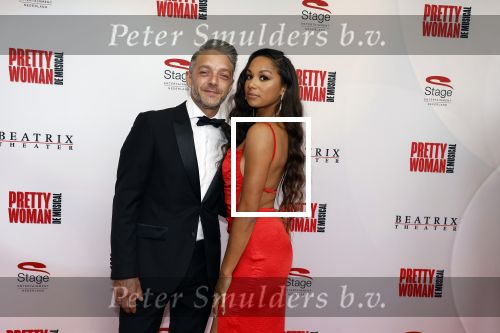 Utrecht 8 oktober 2023
Premiere Pretty Woman in het Beatrixtheater in Utrecht. Tommie Christiaan met vrouw