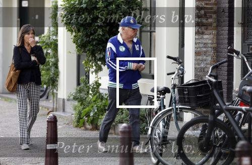 Amsterdam 6 oktober 2023
Youp v t Hek en Debbie Petter op straat in het centrum van Amsterdam.