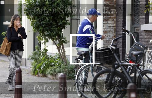 Amsterdam 6 oktober 2023
Youp v t Hek en Debbie Petter op straat in het centrum van Amsterdam.