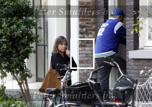 Amsterdam 6 oktober 2023
Youp v t Hek en Debbie Petter op straat in het centrum van Amsterdam.