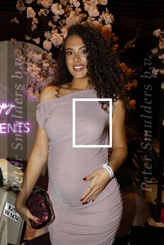 Amsterdam 23 oktober 2023
Presentatie nieuwe cover Kek Mama op event van Friends of the brands in het Lido . Zoe Ivory zwanger