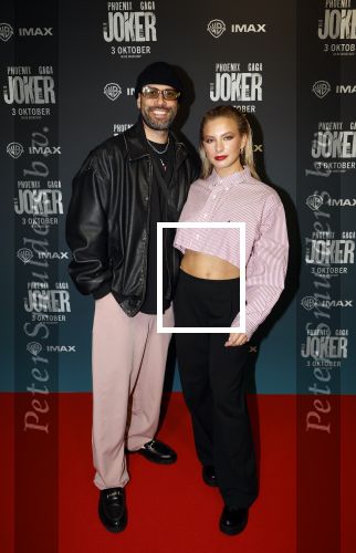 Amsterdam 1 oktober 2024
Premiere the Joker in pathe Arena. Amber Delil en Dj Hato