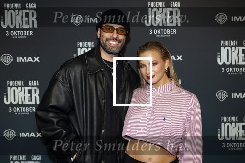 Amsterdam 1 oktober 2024
Premiere the Joker in pathe Arena. Amber Delil en Dj Hato