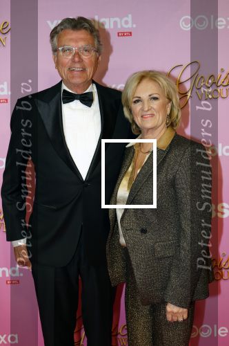 Amsterdam 22 oktober 2024
Premiere Gooische vrouwen in het DeLaMar theater. Anita Meier met partner