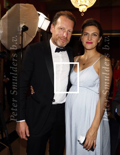 Amsterdam 17 oktober 2024
Het televizierring gala 2024  in carre . Anna Gimbrere zwanger met Herman v d Zandt