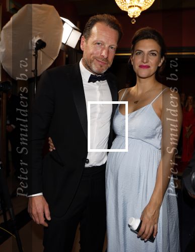 Amsterdam 17 oktober 2024
Het televizierring gala 2024  in carre . Anna Gimbrere zwanger met Herman v d Zandt