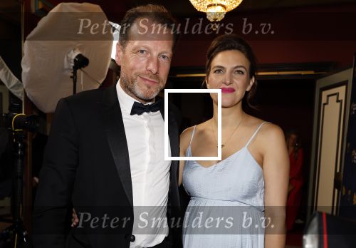 Amsterdam 17 oktober 2024
Het televizierring gala 2024  in carre . Anna Gimbrere zwanger met Herman v d Zandt