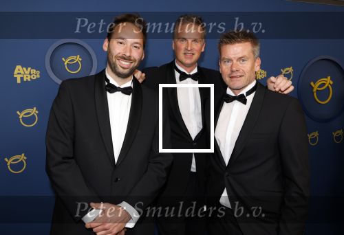Amsterdam 17 oktober 2024
Het televizierring gala 2024  in carre . Winnaar dwars door de lage landen met Arnout Hauben Philippe Niclaes en Ruben Callens