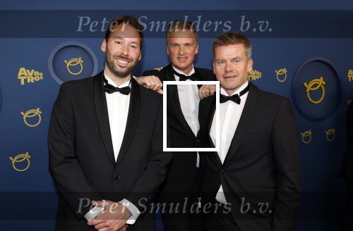 Amsterdam 17 oktober 2024
Het televizierring gala 2024  in carre . Winnaar dwars door de lage landen met Arnout Hauben Philippe Niclaes en Ruben Callens