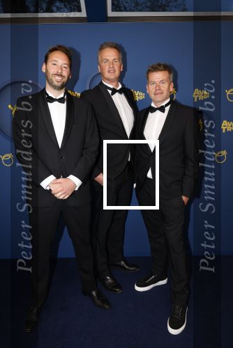 Amsterdam 17 oktober 2024
Het televizierring gala 2024  in carre . Winnaar dwars door de lage landen met Arnout Hauben Philippe Niclaes en Ruben Callens