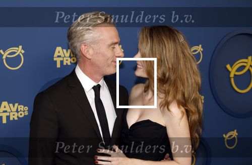 Amsterdam 17 oktober 2024
Het televizierring gala 2024  in carre . Art Rooijakkers met zijn vrouw