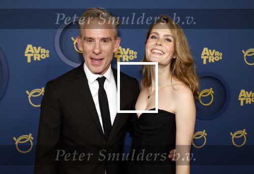 Amsterdam 17 oktober 2024
Het televizierring gala 2024  in carre . Art Rooijakkers met zijn vrouw