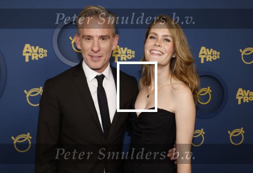 Amsterdam 17 oktober 2024
Het televizierring gala 2024  in carre . Art Rooijakkers met zijn vrouw