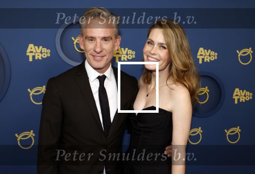 Amsterdam 17 oktober 2024
Het televizierring gala 2024  in carre . Art Rooijakkers met zijn vrouw