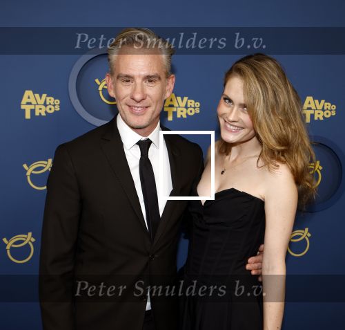 Amsterdam 17 oktober 2024
Het televizierring gala 2024  in carre . Art Rooijakkers met zijn vrouw