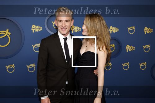 Amsterdam 17 oktober 2024
Het televizierring gala 2024  in carre . Art Rooijakkers met zijn vrouw