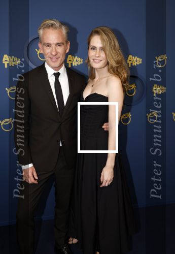 Amsterdam 17 oktober 2024
Het televizierring gala 2024  in carre . Art Rooijakkers met zijn vrouw
