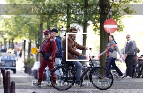 Amsterdam 3 oktober 2024
Beau v Erven Dorens op de fiets in het centrum van Amsterdam.