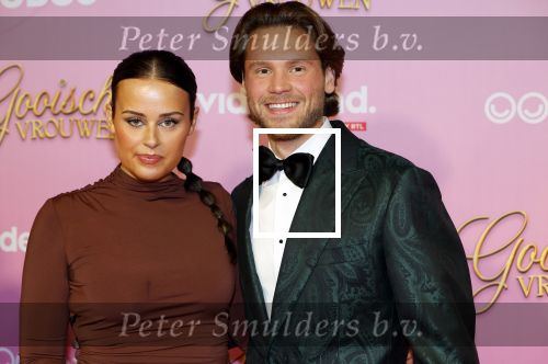Amsterdam 22 oktober 2024
Premiere Gooische vrouwen in het DeLaMar theater. Dave Dekker met zijn vriendin