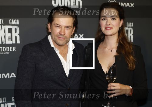 Amsterdam 1 oktober 2024
Premiere the Joker in pathe Arena. Ferri Somogyi en zijn vrouw Noelle Somogyi