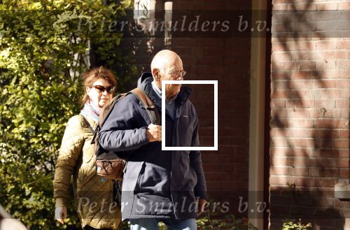 Amsterdam 4 oktober 2024
Frits Spits met zijn nieuwe vriendin in Amsterdam zuid.