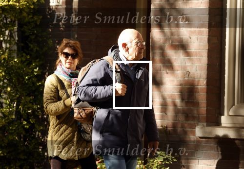 Amsterdam 4 oktober 2024
Frits Spits met zijn nieuwe vriendin in Amsterdam zuid.