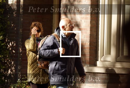 Amsterdam 4 oktober 2024
Frits Spits met zijn nieuwe vriendin in Amsterdam zuid.