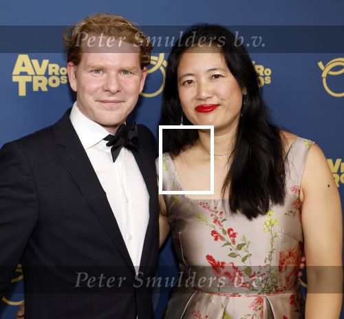 Amsterdam 17 oktober 2024
Het televizierring gala 2024  in carre . Gijs Rademaker met zijn partner Yang Yang Lee