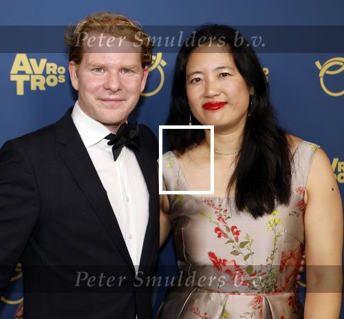 Amsterdam 17 oktober 2024
Het televizierring gala 2024  in carre . Gijs Rademaker met zijn partner Yang Yang Lee