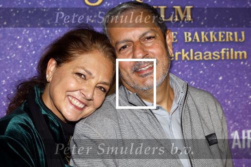 Amsterdam 19 oktober 2024
Premiere de grote Sinterklaasfilm in Tuschinski. Giovanni Caminita en partner Linda Caminita