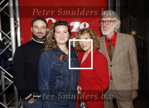 Amsterdam 21 oktober 2024
Premiere in de Jordaan in het deLamar theater. henriette Tol met dochter partner Rob Snoek en schoonzoon