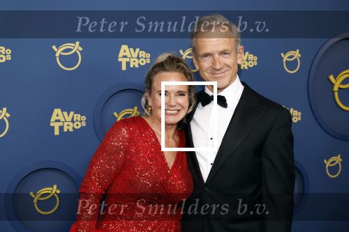Amsterdam 17 oktober 2024
Het televizierring gala 2024  in carre . Jaap Jongbloed met vrouw