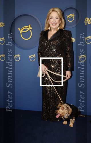 Amsterdam 17 oktober 2024
Het televizierring gala 2024  in carre . Andre v Duin won een Oeuvre ring . Hij kwam samen met vriend Fernando en Janny v d Heijden en haar hondje Nhaan