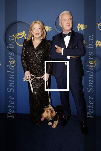 Amsterdam 17 oktober 2024
Het televizierring gala 2024  in carre . Andre v Duin won een Oeuvre ring . Hij kwam samen met vriend Fernando en Janny v d Heijden en haar hondje Nhaan