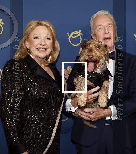 Amsterdam 17 oktober 2024
Het televizierring gala 2024  in carre . Andre v Duin won een Oeuvre ring . Hij kwam samen met vriend Fernando en Janny v d Heijden en haar hondje Nhaan