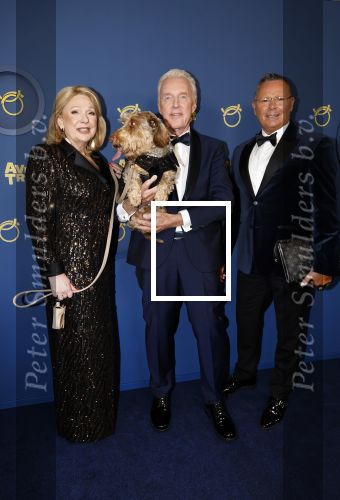 Amsterdam 17 oktober 2024
Het televizierring gala 2024  in carre . Andre v Duin won een Oeuvre ring . Hij kwam samen met vriend Fernando en Janny v d Heijden en haar hondje Nhaan