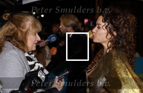 Amsterdam 14 oktober 2024
Premiere de Mannenmaker in Tuschinski met in de hoofdrollen oa Katja Schuurman hier in gesprek met Karin Riethoven