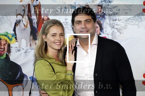 Utrecht 13 oktober 2024
Premiere de club van sinterklaas in Utrecht. Liza Sips met man Ralph Manheim en hun kinderen