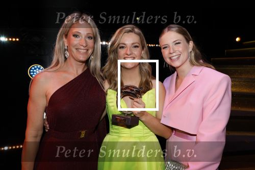 Amsterdam 17 oktober 2024
Het televizierring gala 2024  in carre . Merel Ek kwam met Heleen Hendriks Noa Vahle en Sam Haegens