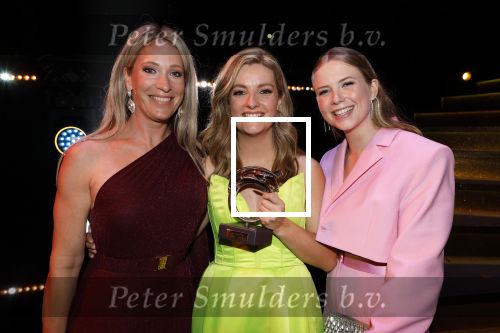 Amsterdam 17 oktober 2024
Het televizierring gala 2024  in carre . Merel Ek kwam met Heleen Hendriks Noa Vahle en Sam Haegens