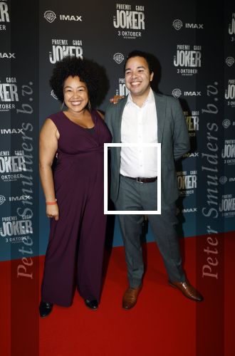 Amsterdam 1 oktober 2024
Premiere the Joker in pathe Arena. Naomi van der Linden. met haar broer