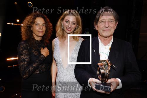 Amsterdam 17 oktober 2024
Het televizierring gala 2024  in carre . Paula v d Oest met Claire Bender en Pierre Bokma