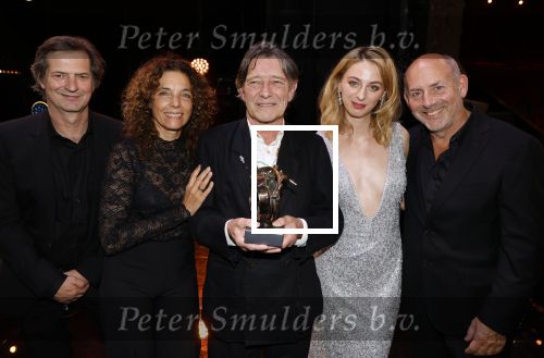 Amsterdam 17 oktober 2024
Het televizierring gala 2024  in carre . Paula v d Oest met Claire Bender  Pierre Bokma Alain de Levita en..